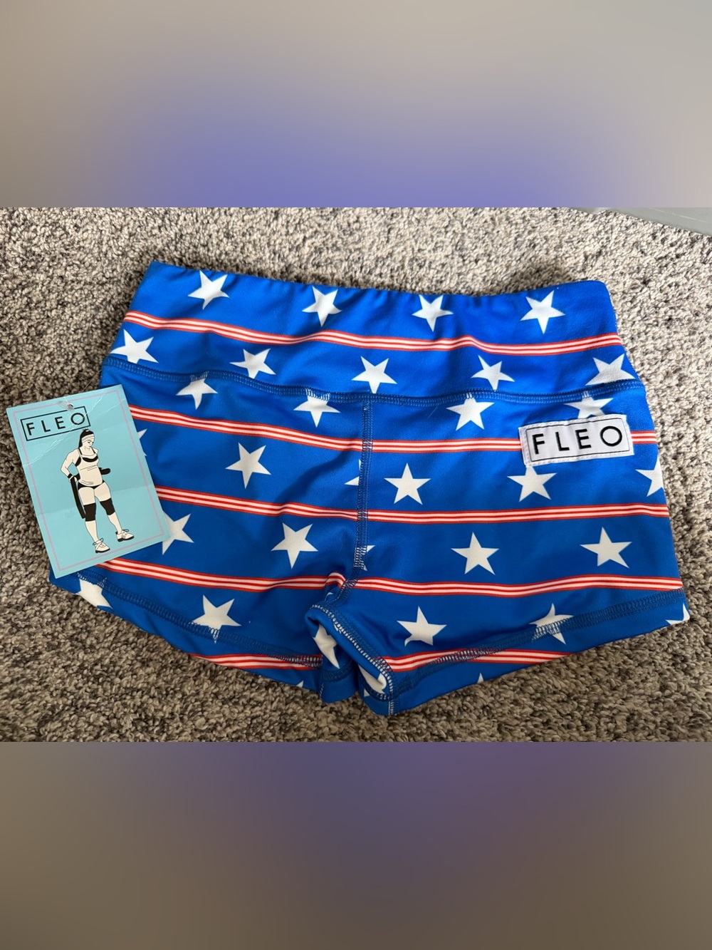 Fleo Shorts Stars and Stripes XS